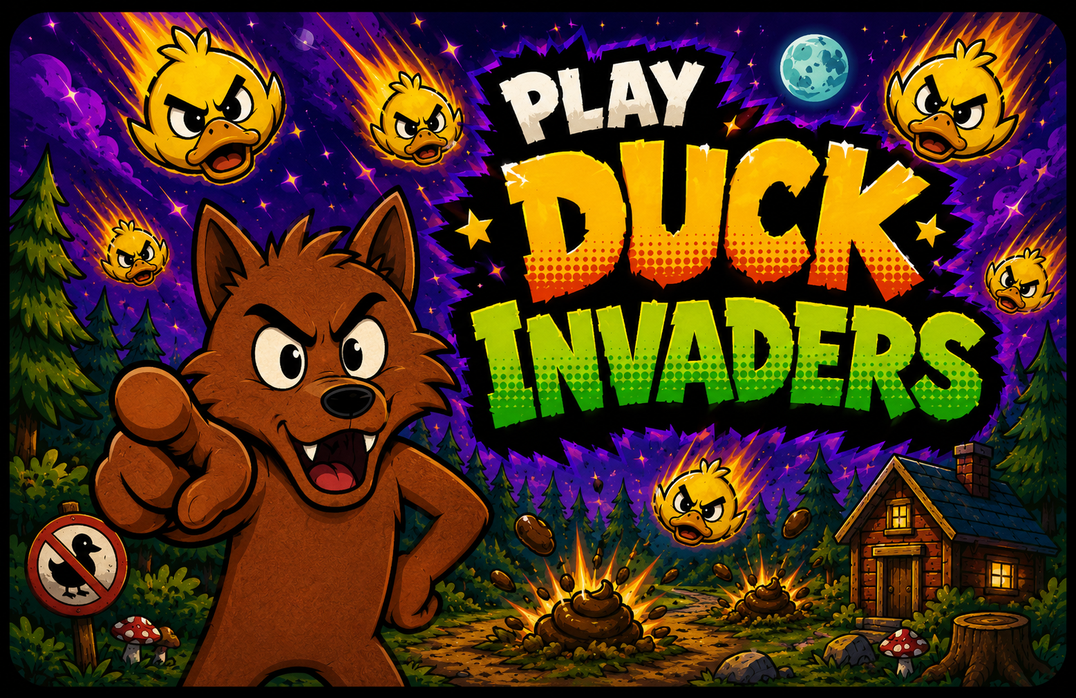 Play Duck Invaders